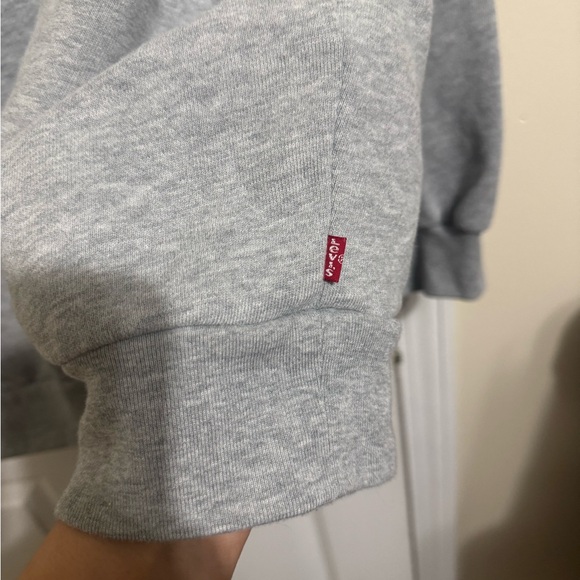 Levi's Gray Multicolor Logo Women's Sweater - Picture 5 of 6
